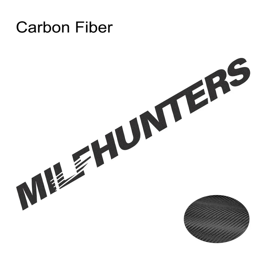 “MILF Hunters” Windshield Vinyl Decal – 100 × 9 cm