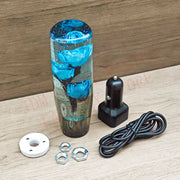 15cm Acrylic Flower Manual Gear Shift Knob