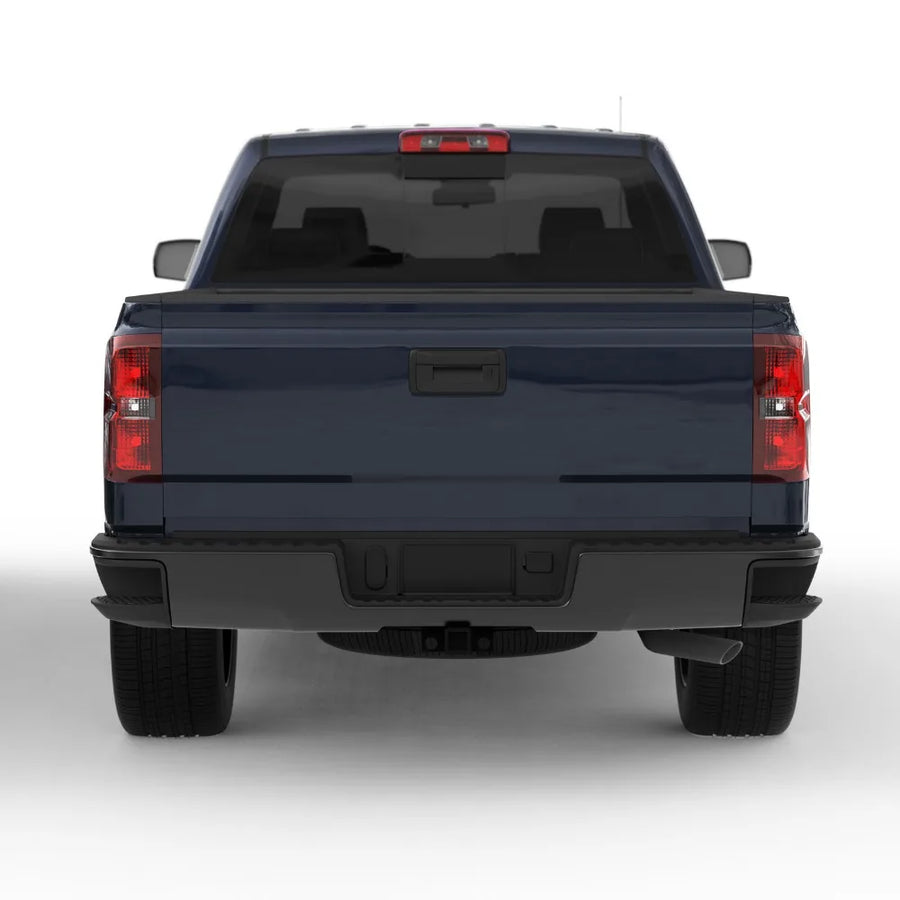 Black Rear Bumper Assembly for 2014–2018 Chevrolet/GMC Silverado/Sierra 1500
