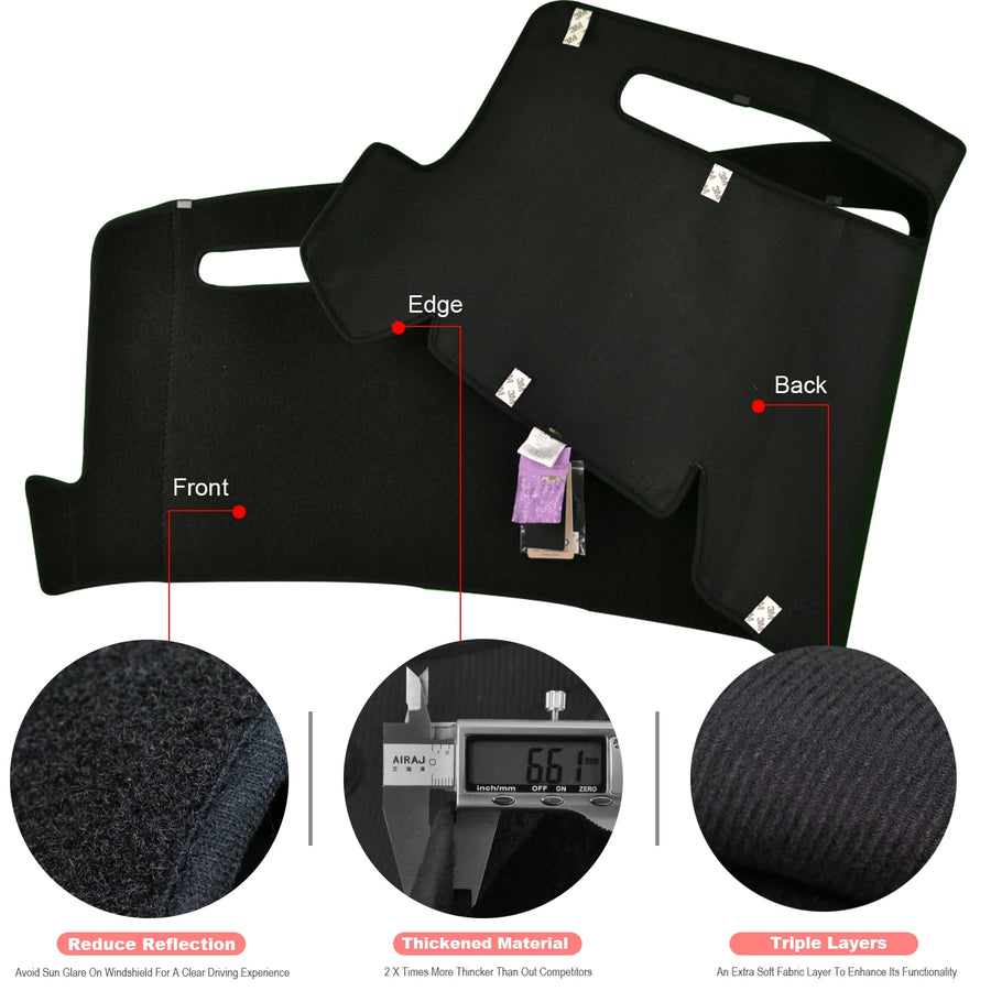 All-Weather Floor Mats for Car Dashboard 1999-2006