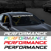 Performance Lettering Vehicle Decal – 98.5 × 6.8 cm