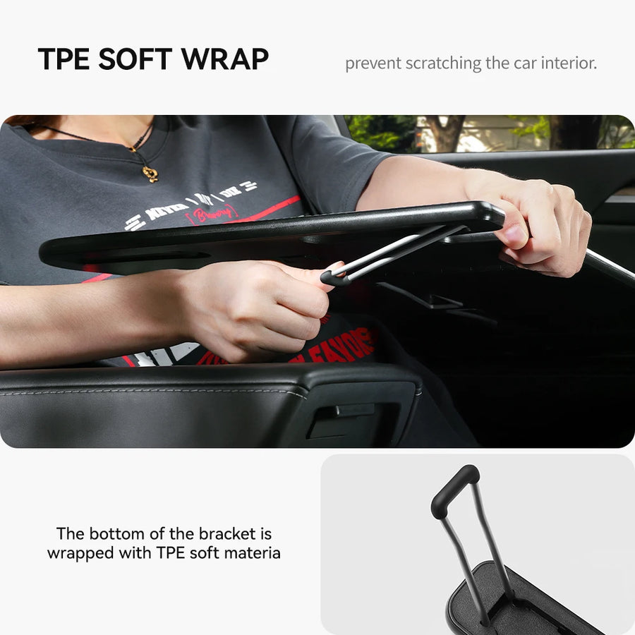 Steering Wheel Laptop and Food Tray for Tesla Model 3, Y, S and X 2018-2025