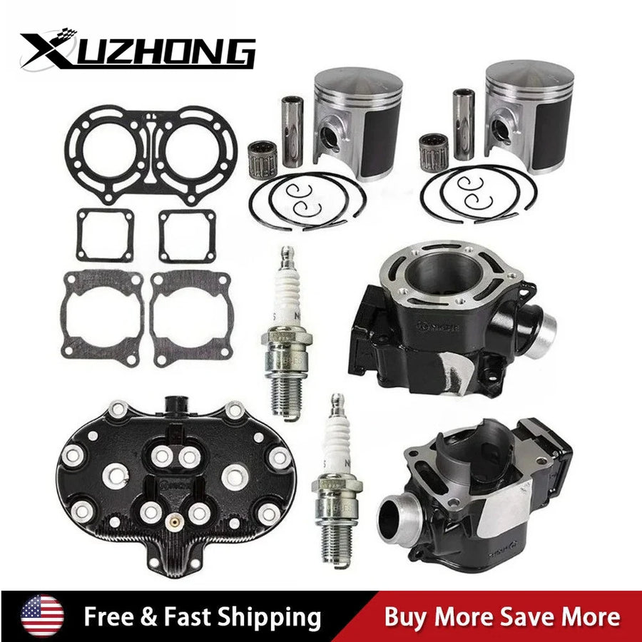 Top End Kit Cylinder Head Piston Gasket for Yamaha Banshee 350 1987-2006