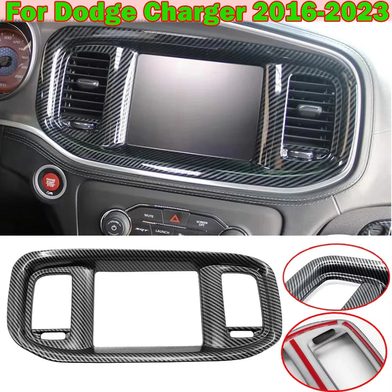 Navigation Screen Trim for 2016–2023 Dodge Charger