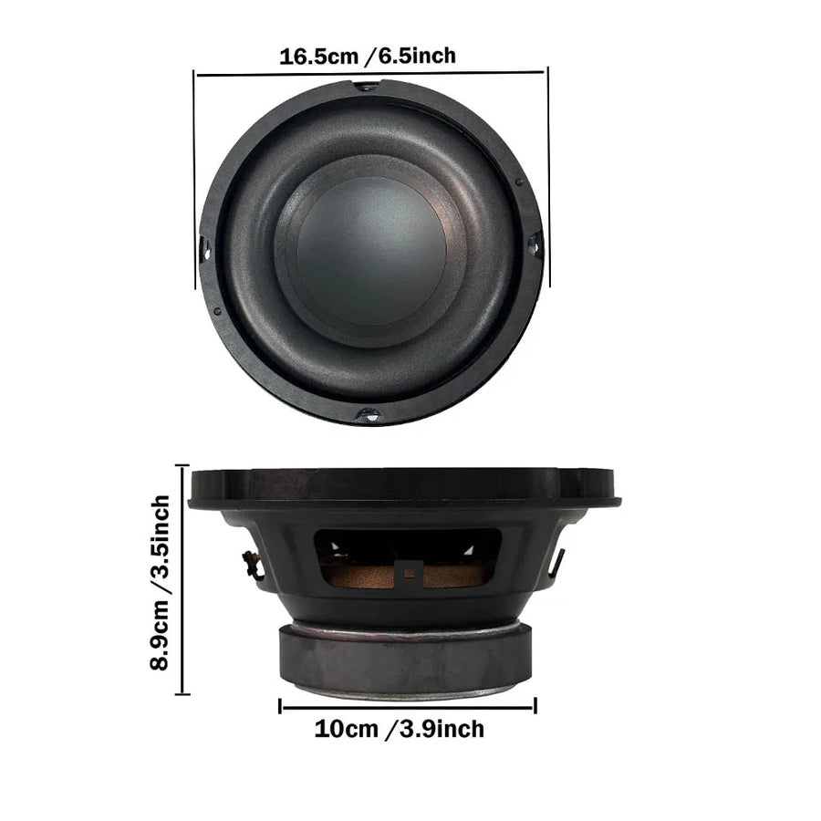 6.5-Inch 200W 4-Ohm Car Subwoofer