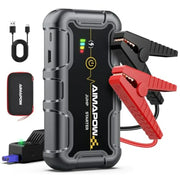 8000A Car Jump Starter with 20,000mAh Power Bank and LED Light