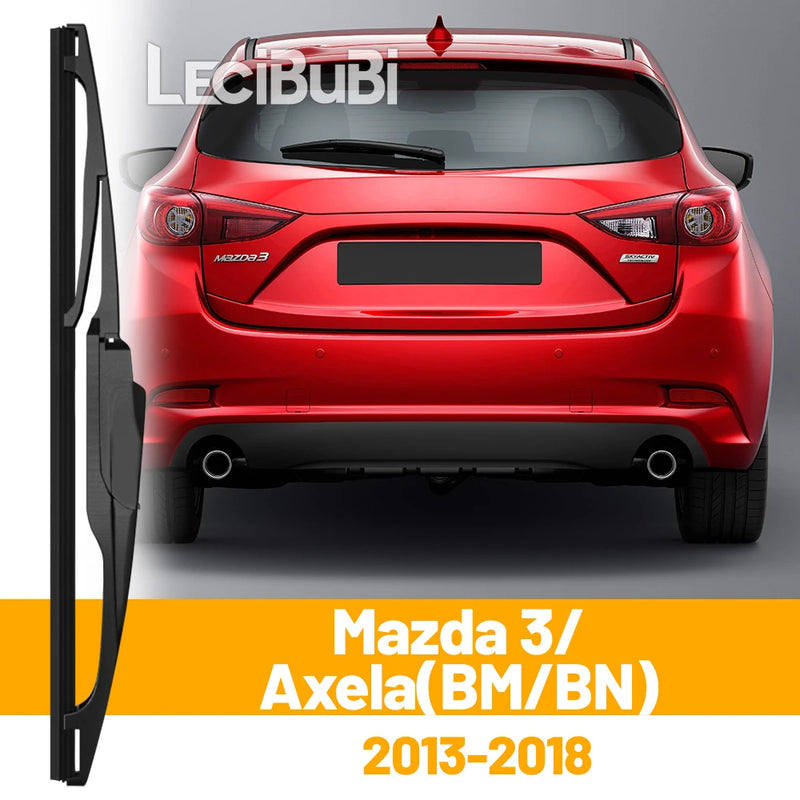 Rear Windshield Wiper Blade Set for Mazda 3 BM Bn 2013-2018