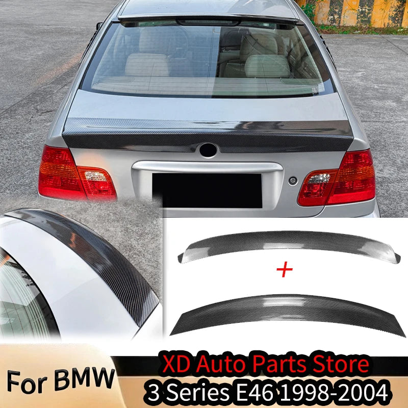 Rear Roof Spoiler for BMW 3 Series E46 Sedan 1998-2004