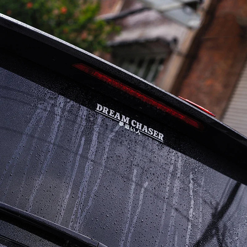Dream Chaser Reflective Rear Windshield Decal
