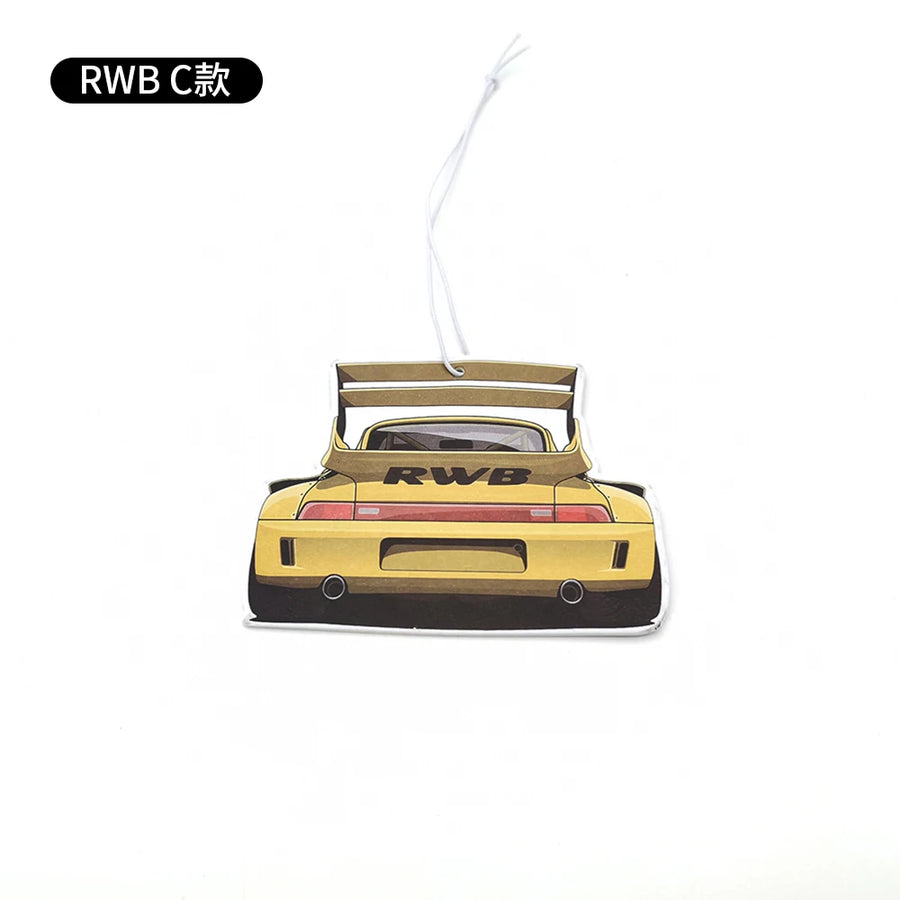 RWB-Style Hanging Car Air Freshener
