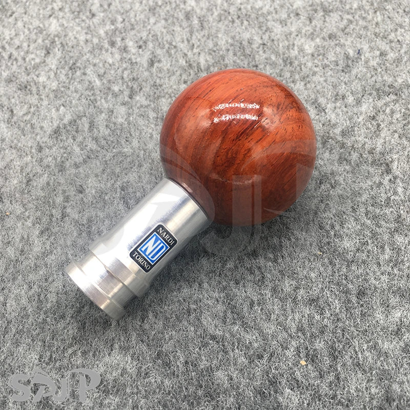 Universal Real Wood 6-Speed Manual Gear Shift Knob