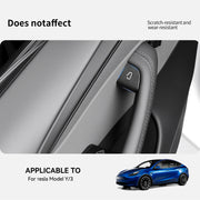 Interior Door and Window Button Sticker Set for Tesla Model 3/Y