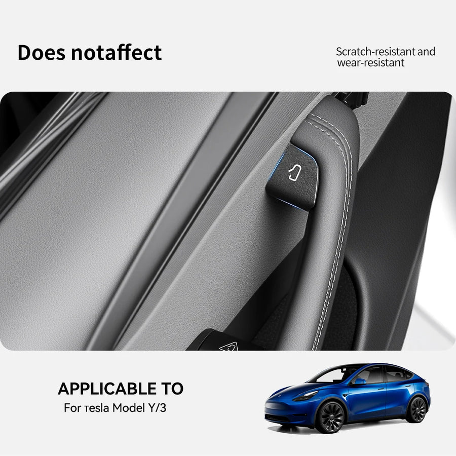 Interior Door and Window Button Sticker Set for Tesla Model 3/Y