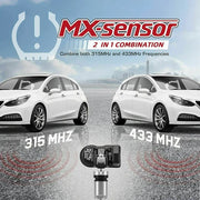 Autel MX-Sensor 315MHz/433MHz Programmable TPMS Sensor