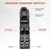 Driver-Side Master Power Window Switch for 2003–2007 Chevrolet/GMC Silverado