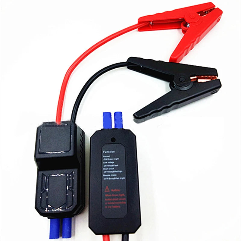 500A Smart Clamp Cable for Compatible 12V Jump Starters