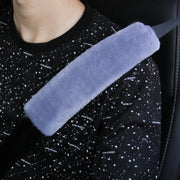 Car Seat Belt Cover Fluffy Auto Seatbelt Safety Belt Shoulder Pad Protector Adults Kids Car Interior