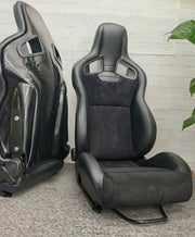 2-Piece Adjustable Racing Seat Set – PVC & Shell Options