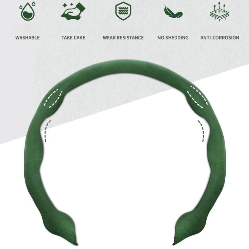 Universal Suede Car Steering Wheel Cover