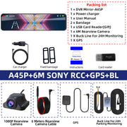 4K Dual Mirror Dash Cam