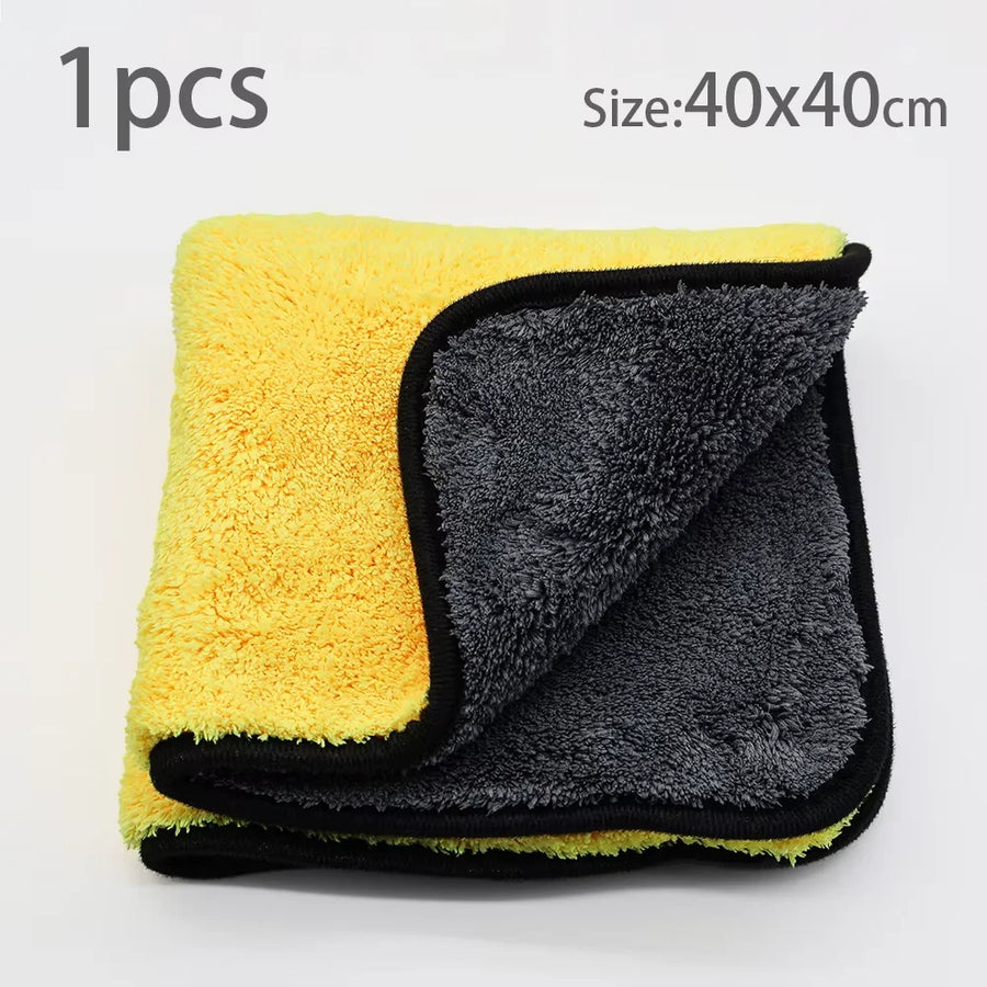 1000 GSM Microfiber Car Cleaning Towels