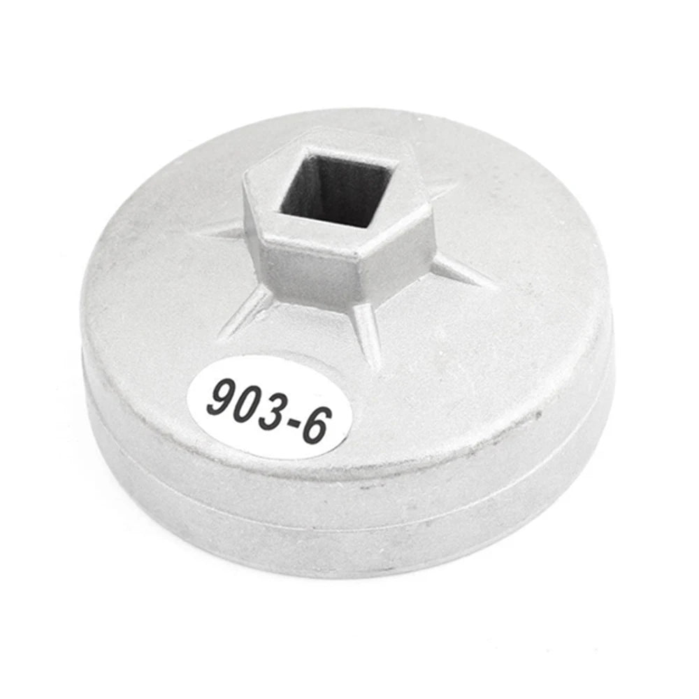 1/2-Inch Drive Aluminum Oil Filter Cap Wrench, 74-92mm Options