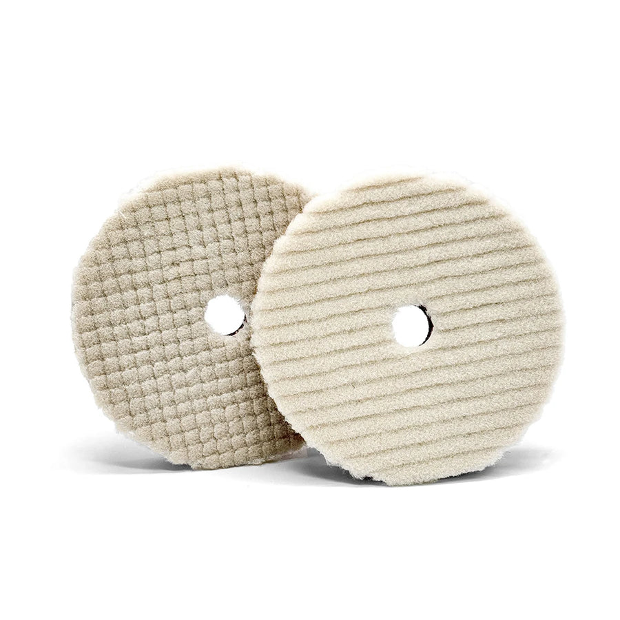 Wool Polishing Pads, 5- & 6-Inch Options, 2-Pack