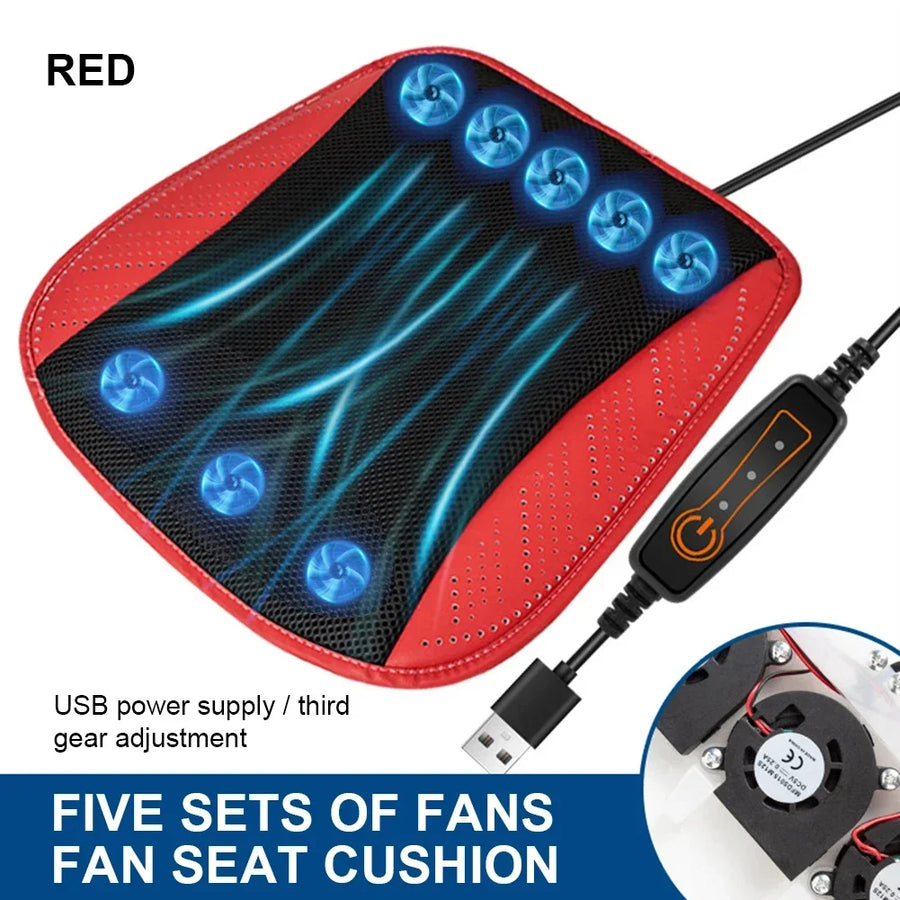 Universal Ventilated Cooling Car Seat Cushion