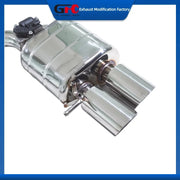 304 Stainless Steel Valved Cat-Back Exhaust System for Audi S4 B8 2009-2016