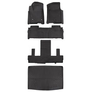 All-Weather Floor Mats for Chevrolet Suburban 2021-2025 GMC Yukon Xl