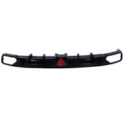 Gloss Black Rear Bumper Diffuser for 2018