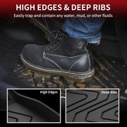 TPE All-Weather Floor Mats for 2017–2025 Mazda CX-5 – 2 Rows