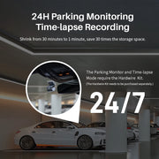 Kawa 2K Dash Cam with Wi-Fi App Control
