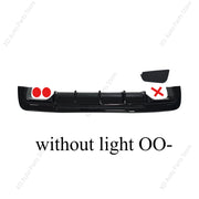 Rear Bumper Diffuser with Light Option for BMW 5 Series E60 M Sport