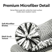 Dual-Sided Microfiber Car Wash Sponges - 24 x 12 x 5 cm