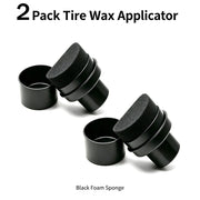 Curved Foam Tire Dressing Applicator with Storage Lid