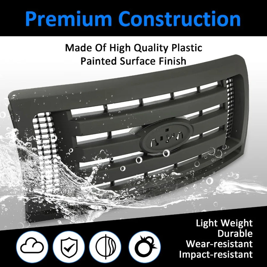 Front Grille for Ford F-150 2009-2014