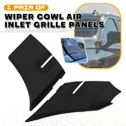 Left Right Air Inlet Cowl Grille Panel for 2007-2014 Tahoe Yukon Escalade 25820729 25820730