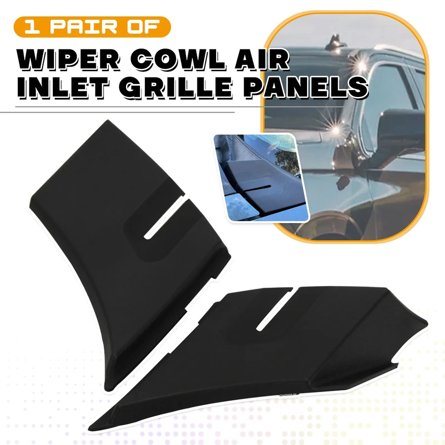Left Right Air Inlet Cowl Grille Panel for 2007-2014 Tahoe Yukon Escalade 25820729 25820730