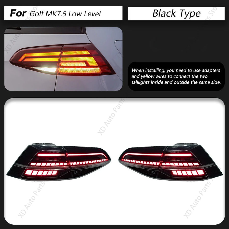 LED Tail Light Assembly for VW Golf 7 2012–2020