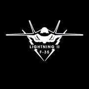 F-35 Fighter Reflective Car Window Decal