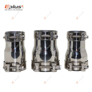 Universal 304 Stainless Steel Exhaust Pipe Reducer Adapter, 39/54mm