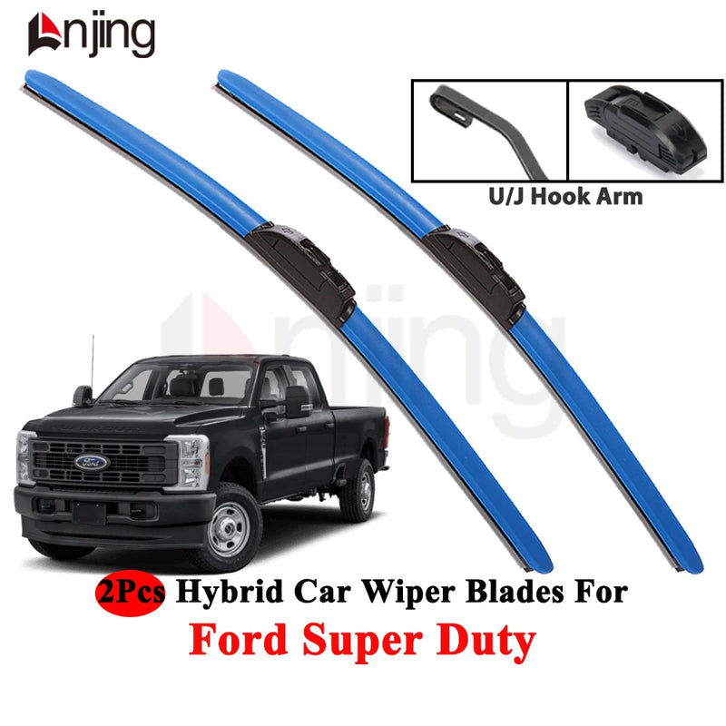 Front Windshield Wiper Blade Set for Ford Super Duty Model -Present and Newer -Present F-250 F-350 1998