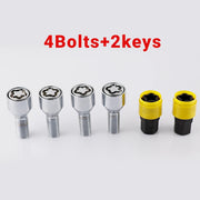 M14X1.5 Anti-theft Wheel Lock Bolt Set with 28mm Shank