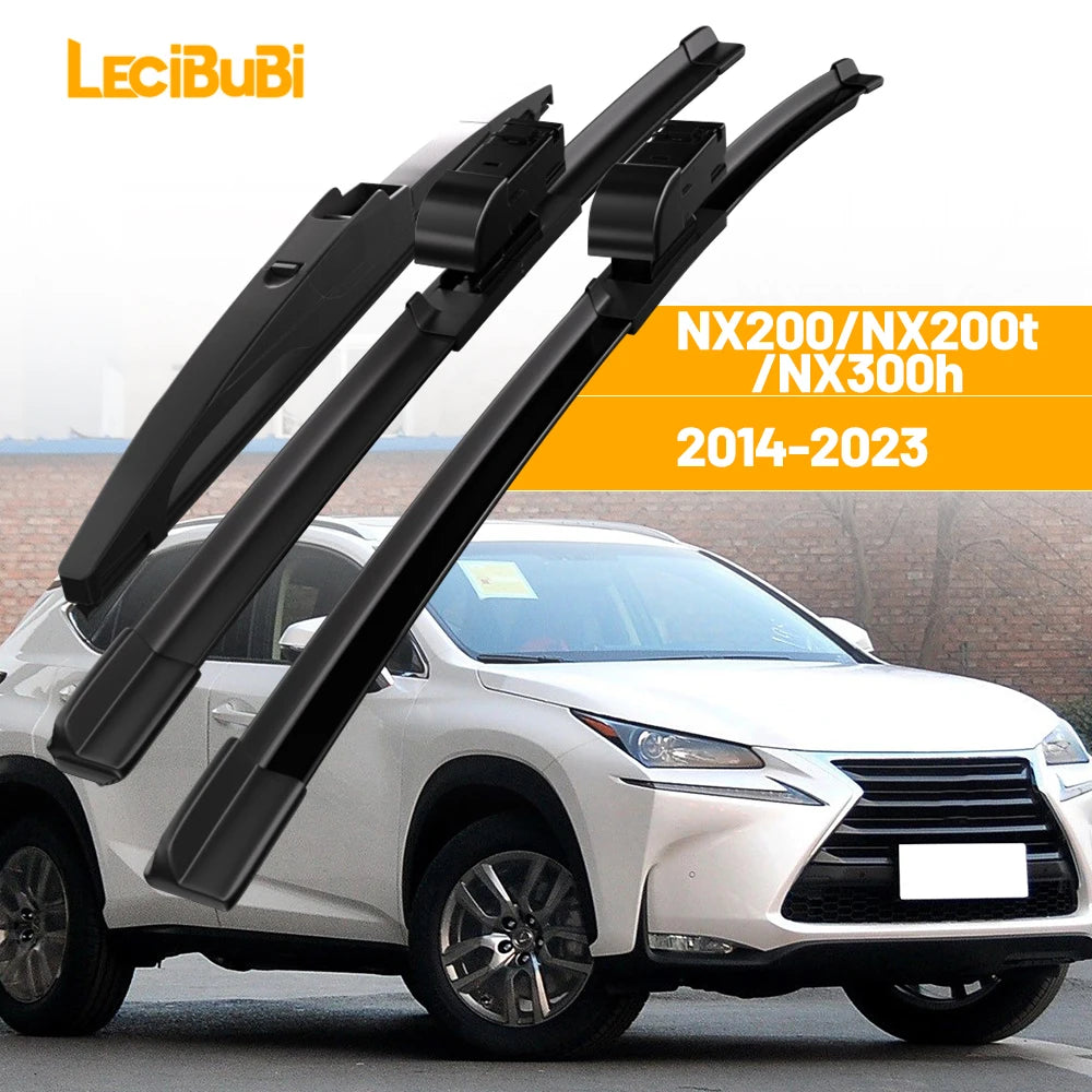 Front & Rear Windshield Wiper Blade Set for Lexus 2014-2023