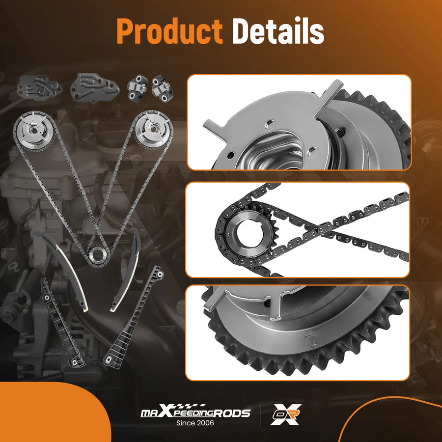 Timing Chain Kit for 2005–2010 Ford/Lincoln 5.4L Engines