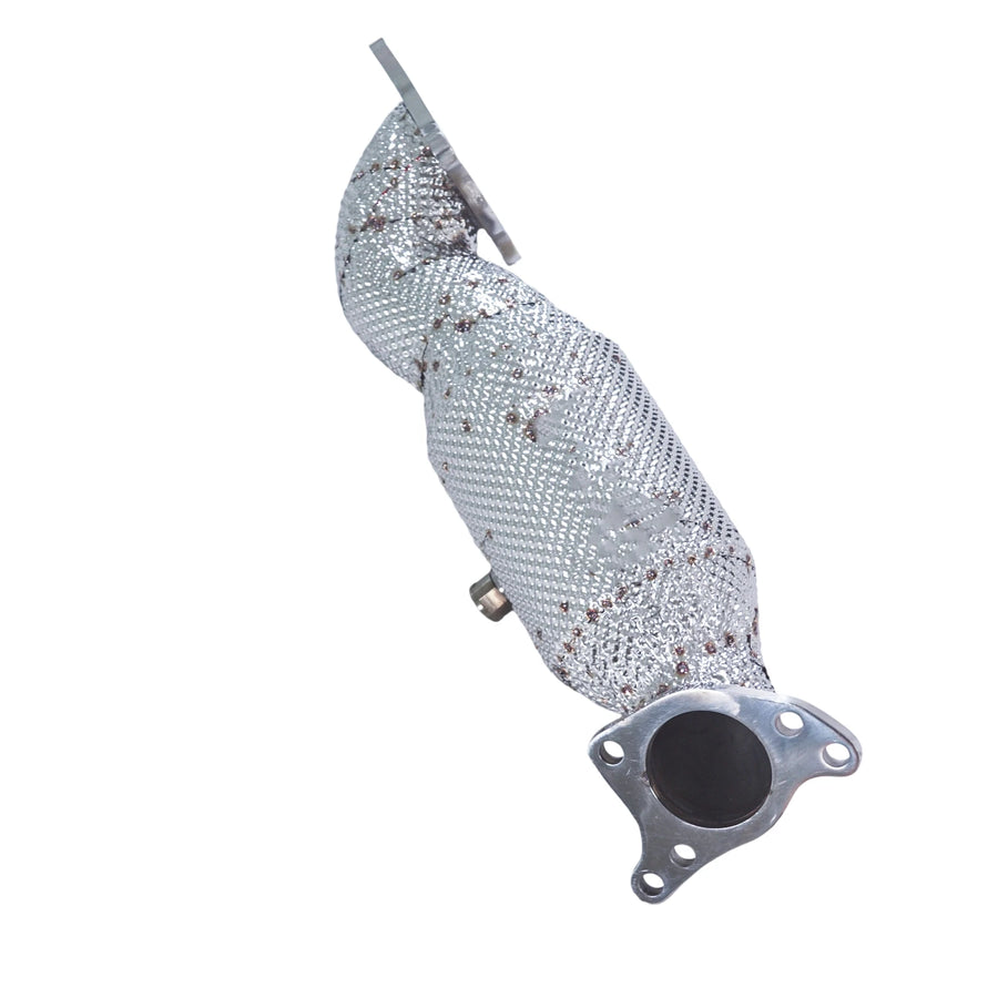 304 Stainless Steel 200-Cell Catted Downpipe for Honda Accord 2018-2022
