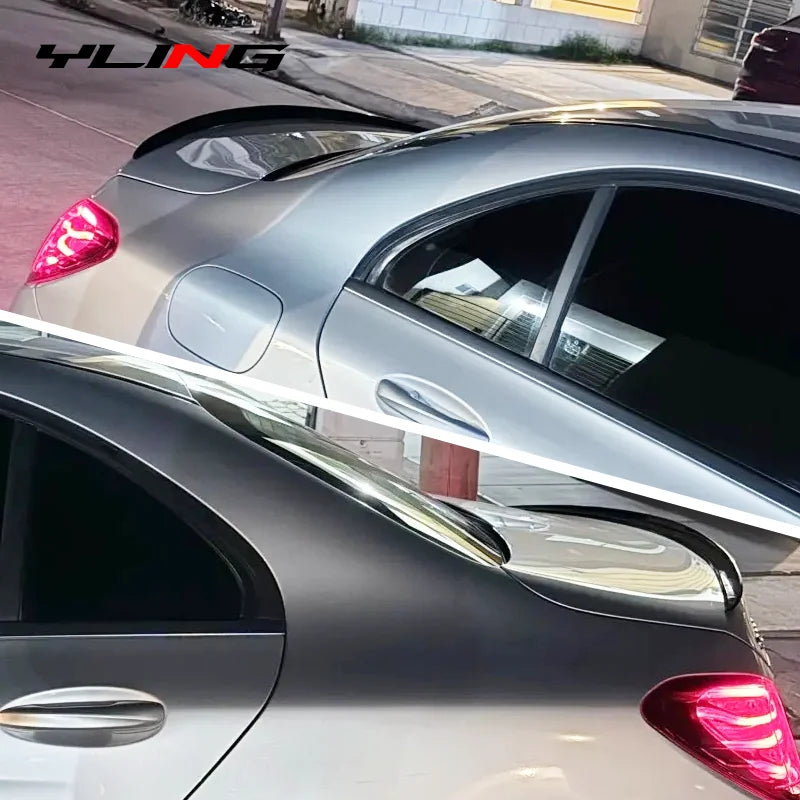 Gloss Black Trunk Spoiler for 2015+ Mercedes-Benz C-Class