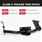 Class 4 2 in Trailer Hitch for 2011–2018 Ram 1500/2019–2024 Classic