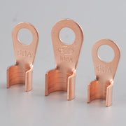 Copper Battery Cable Ring Lug Terminals - 10 or 50 Pieces